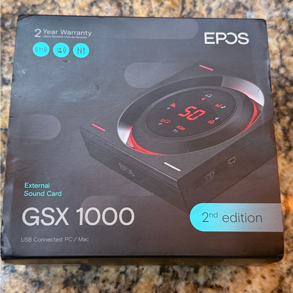 EPOS GSX 1000 2nd Edition External Sound Card